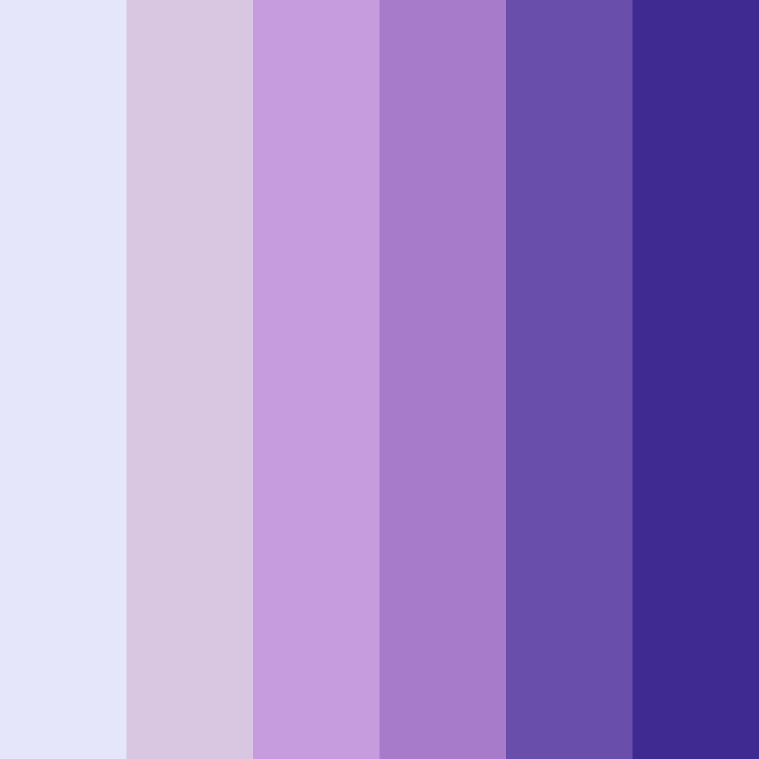 Download lavender rainbow color palette PNG image (square)
