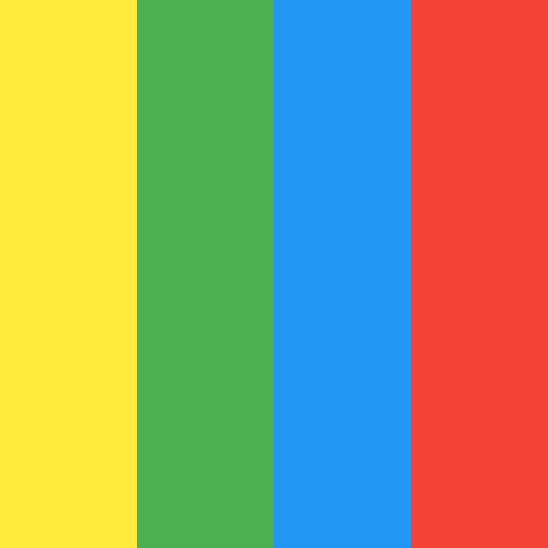Download carnival burst color palette PNG image (square)