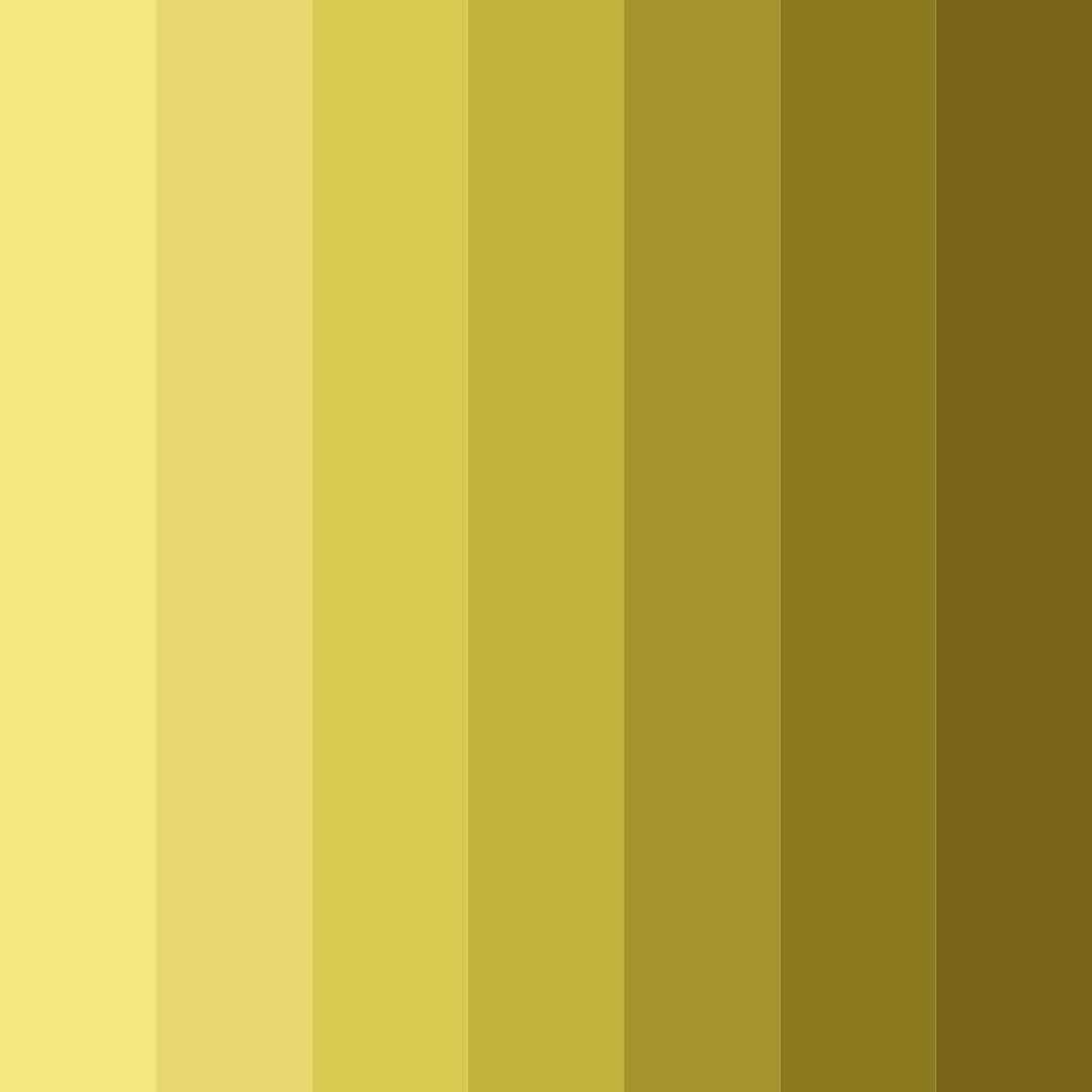 Download golden tranquility color palette PNG image (square)