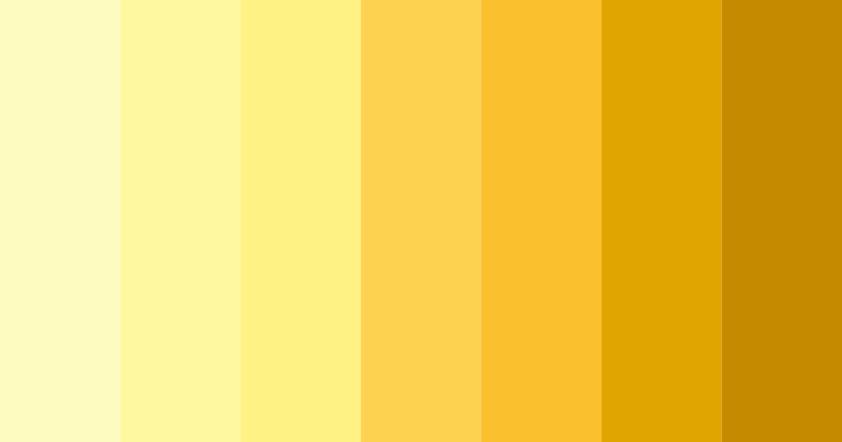 Download soft yellow day color palette PNG image (landscape)
