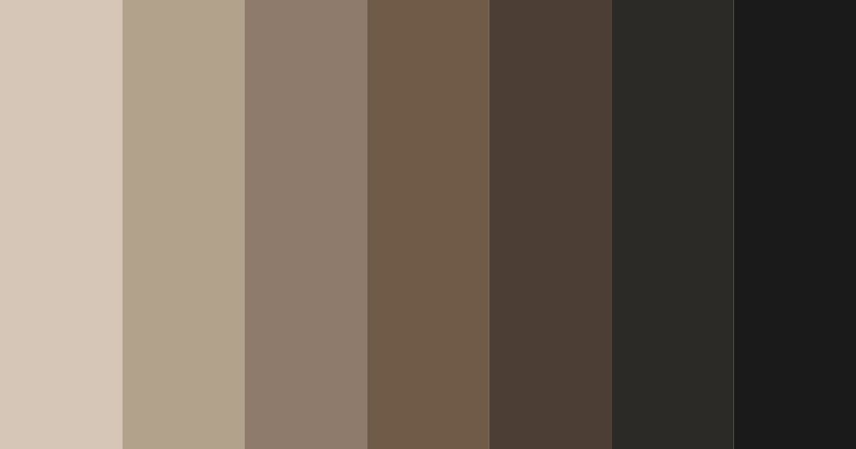 Download midnight mocha color palette PNG image (landscape)