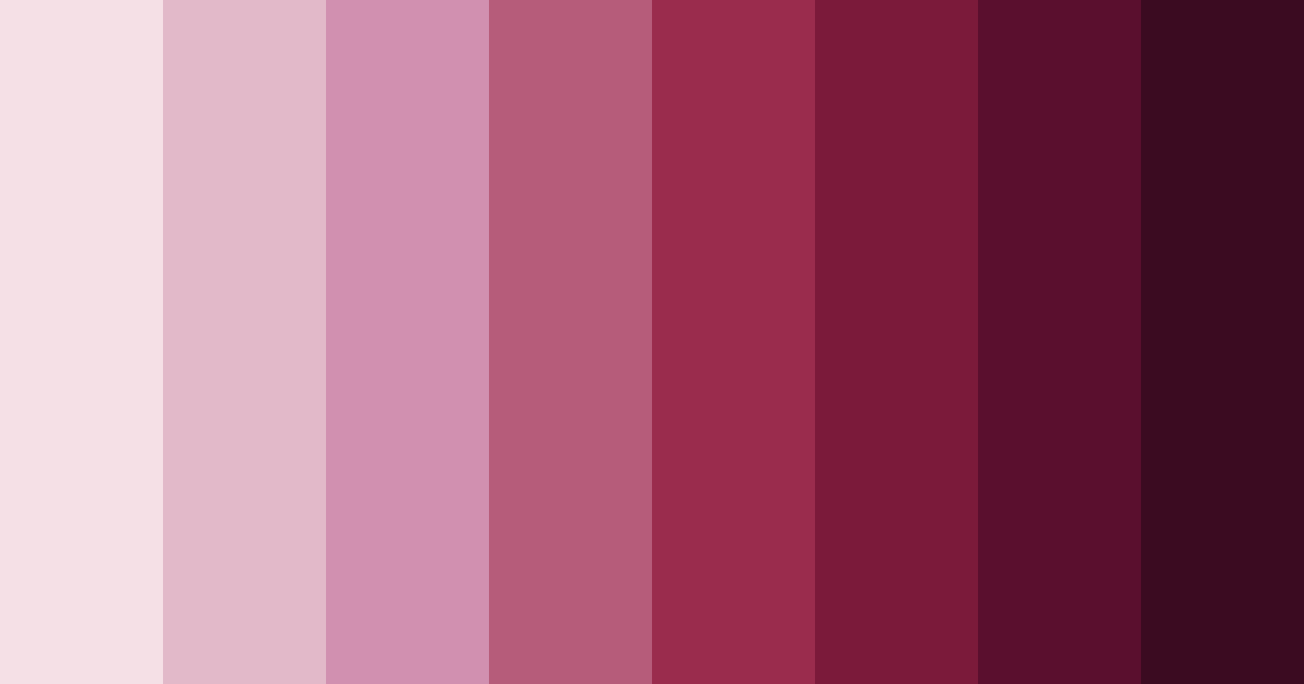 Download crimson whisper color palette PNG image (landscape)