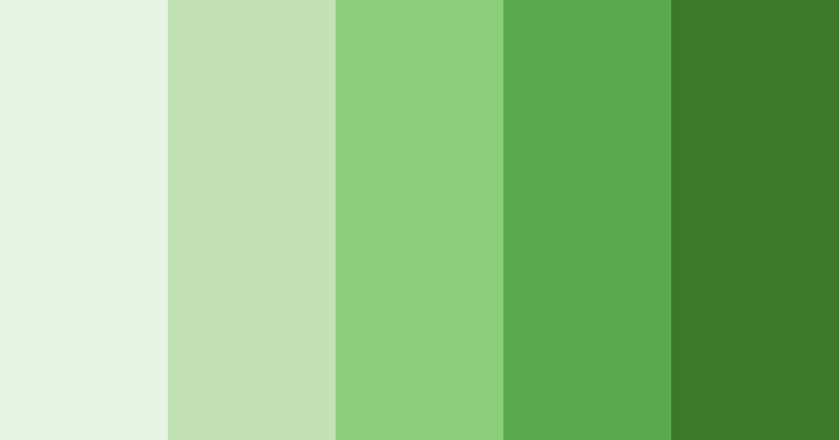 Download green orange color palette PNG image (landscape)