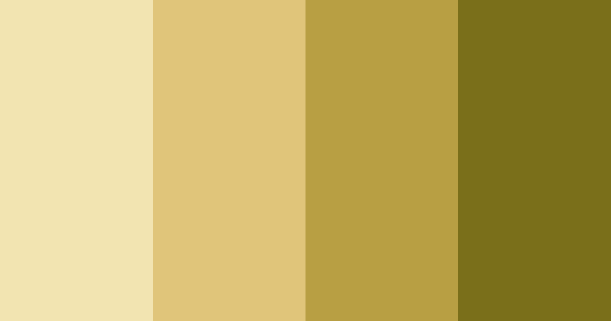Download golden knowledge color palette PNG image (landscape)