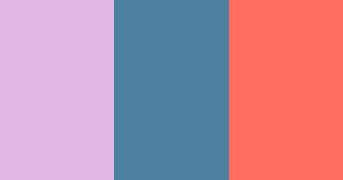 Download coral dream color palette PNG image (landscape)