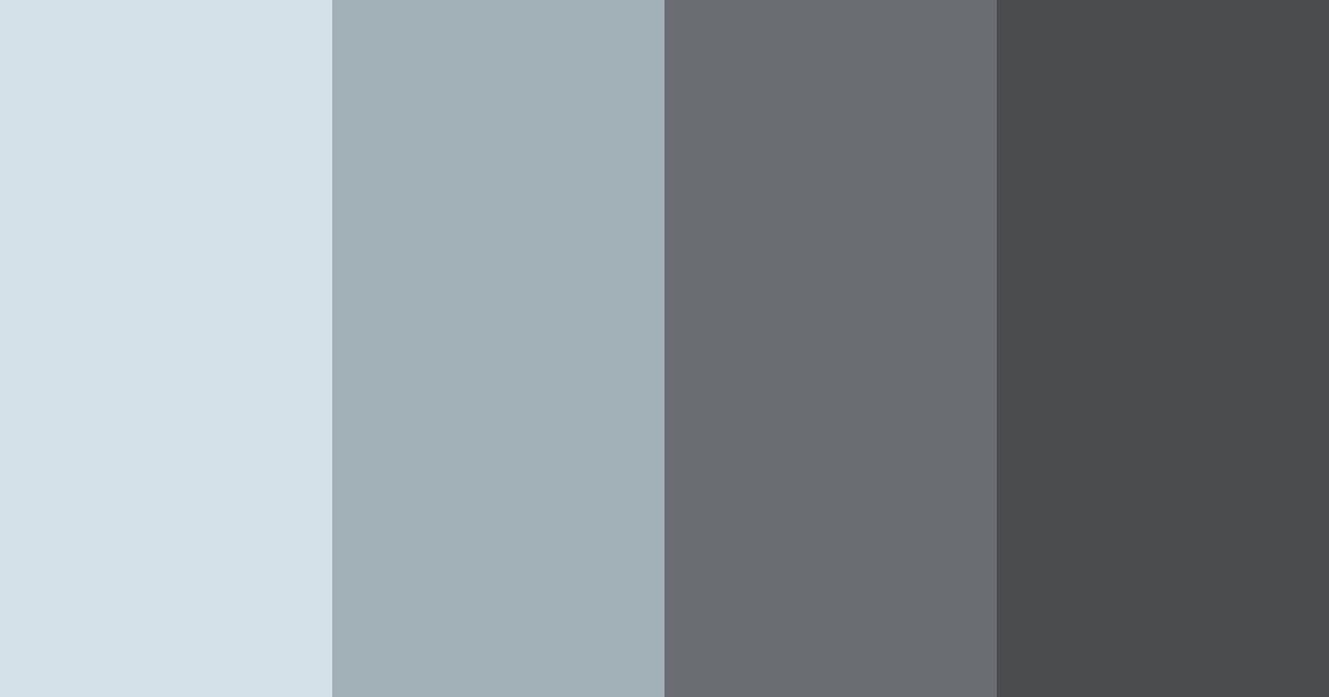 Download dark blue gray color palette PNG image (landscape)