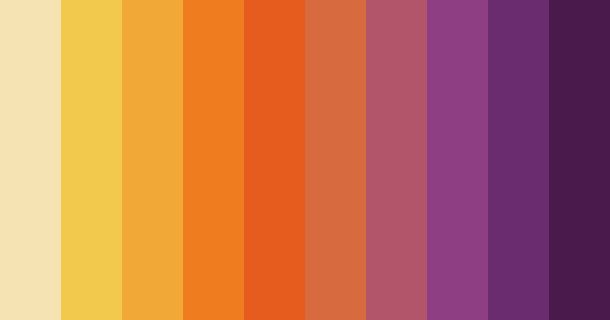 Download warm earthtones color palette PNG image (landscape)