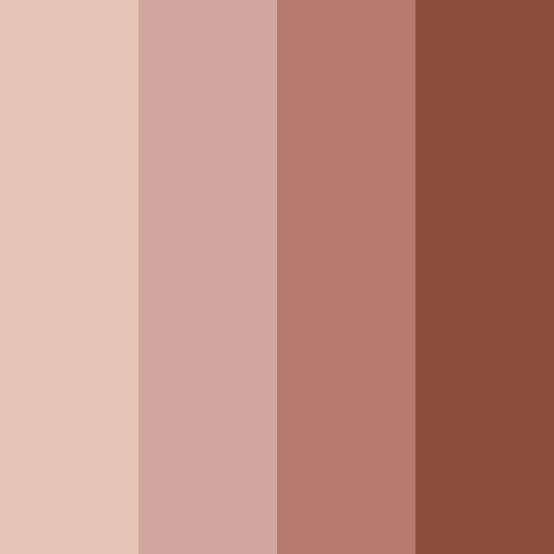 Download brown snowy mountain color palette PNG image (square)