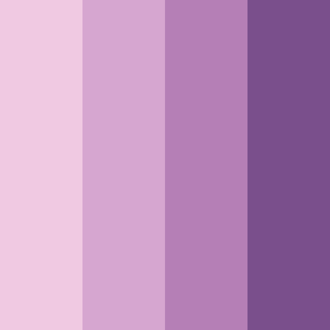 Download purple kaleidoscope color palette PNG image (square)