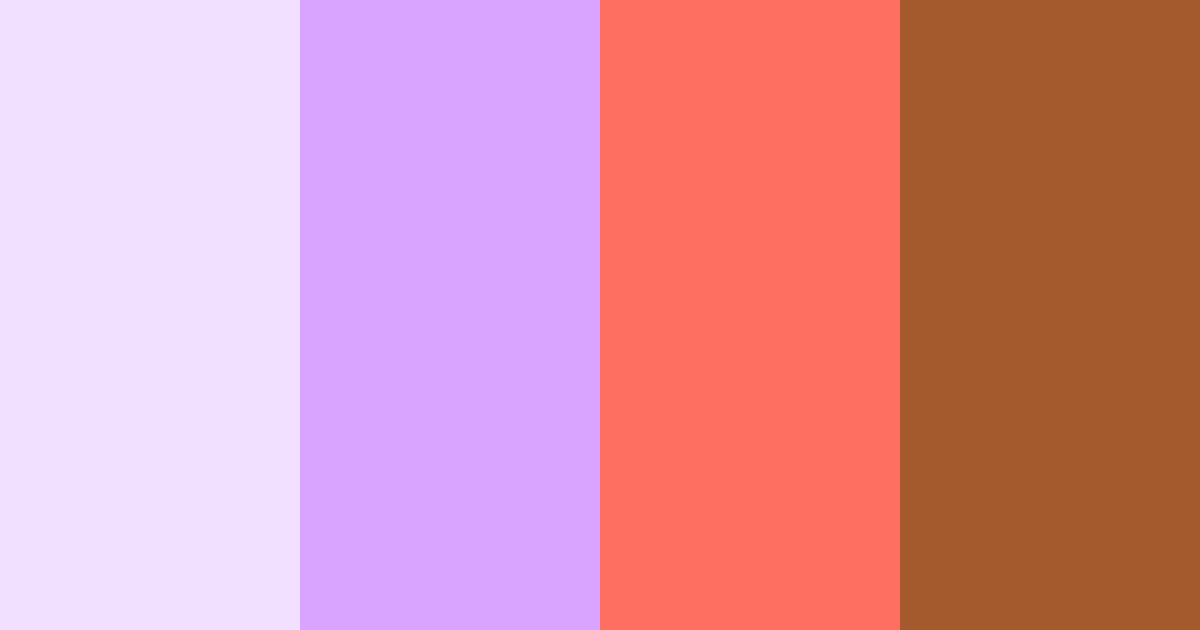 Download lavender sunset bliss color palette PNG image (landscape)