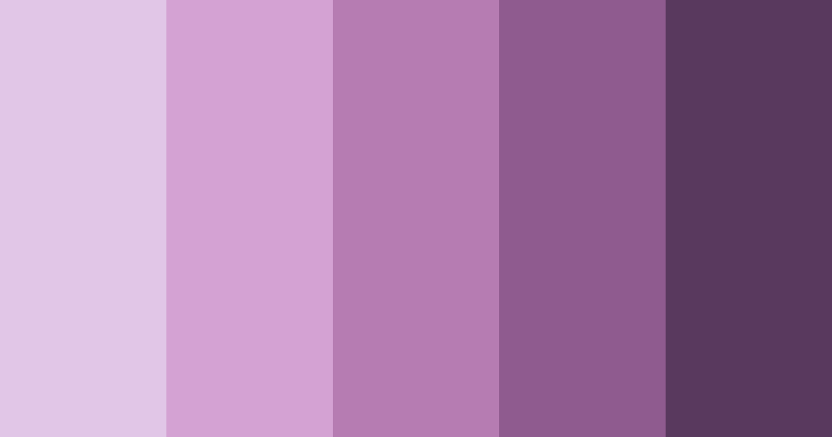 Download warm purple color palette PNG image (landscape)