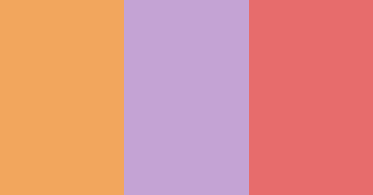 Download soft coral color palette PNG image (landscape)