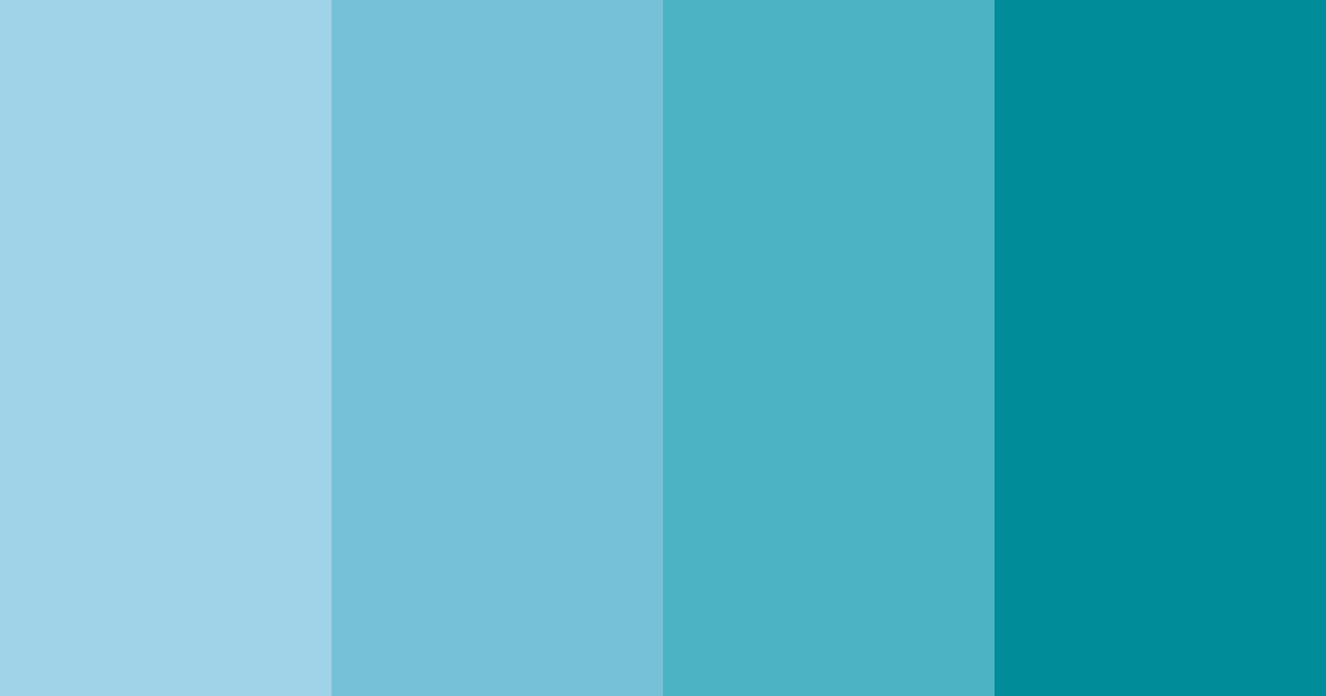 Download minted oasis color palette PNG image (landscape)