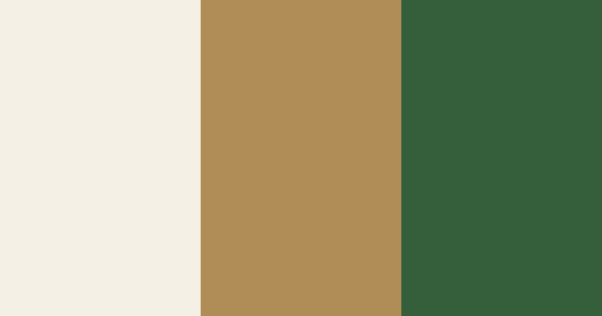 Download creamy forest green color palette PNG image (landscape)