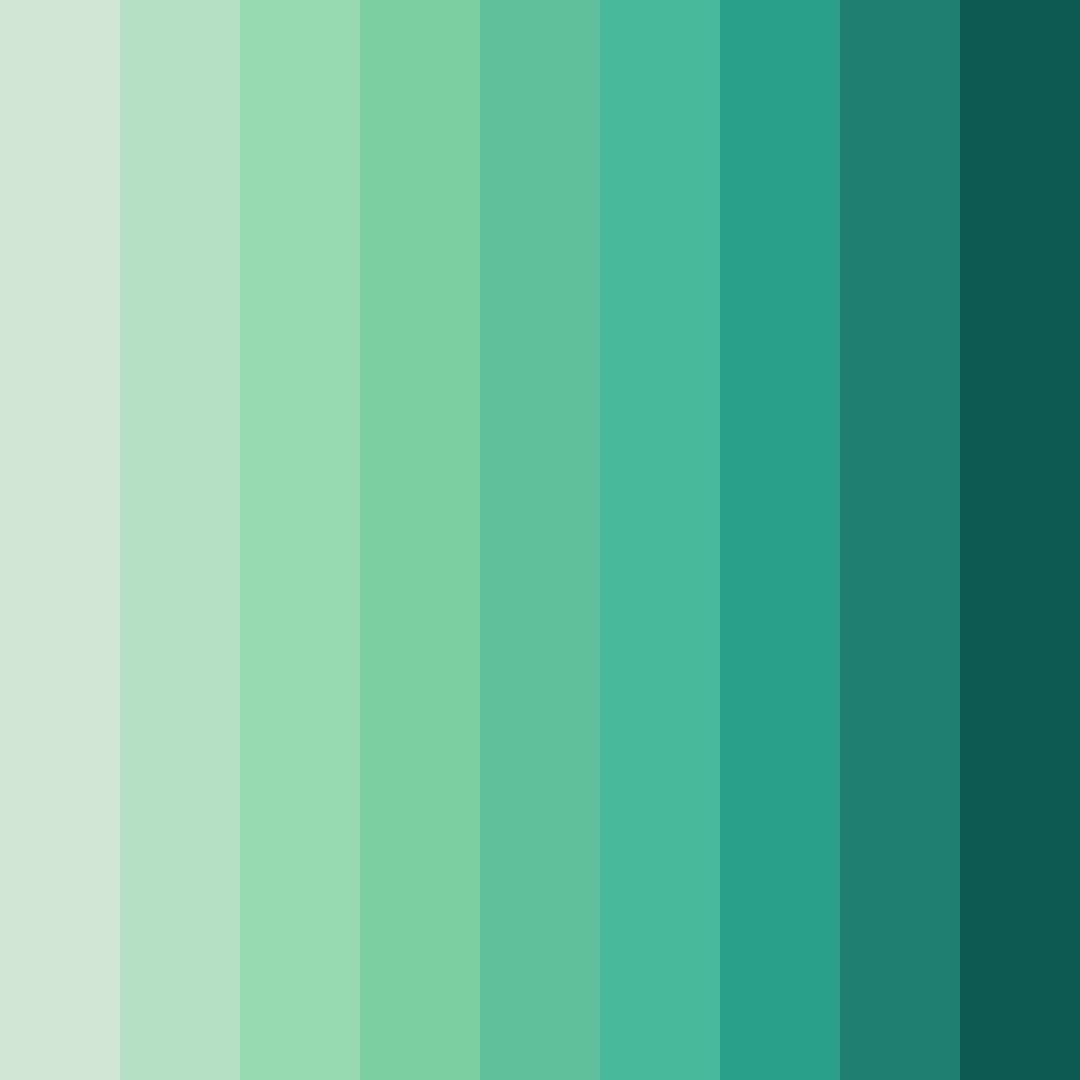 Download sage serenity color palette PNG image (square)