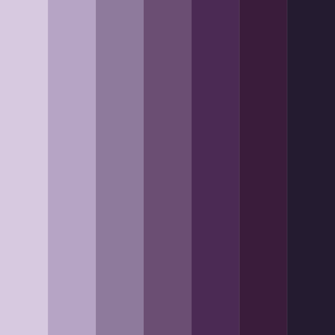 Download dark purple color palette PNG image (square)