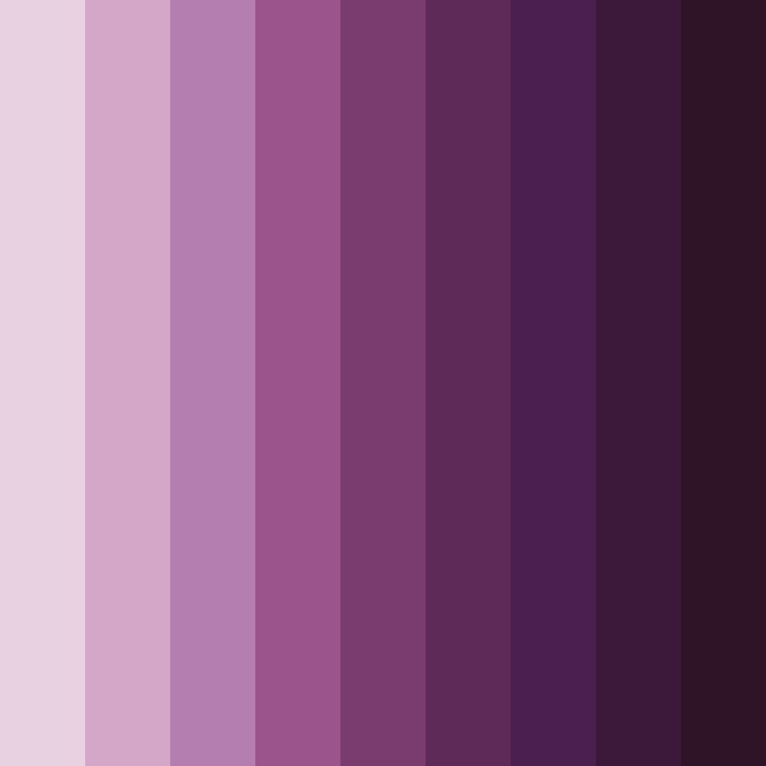 Download eggplant elegance color palette PNG image (square)