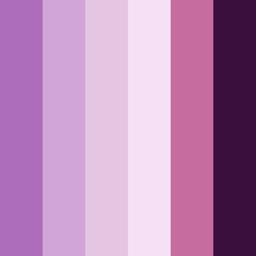 Download purple synthwave color palette PNG image (square)