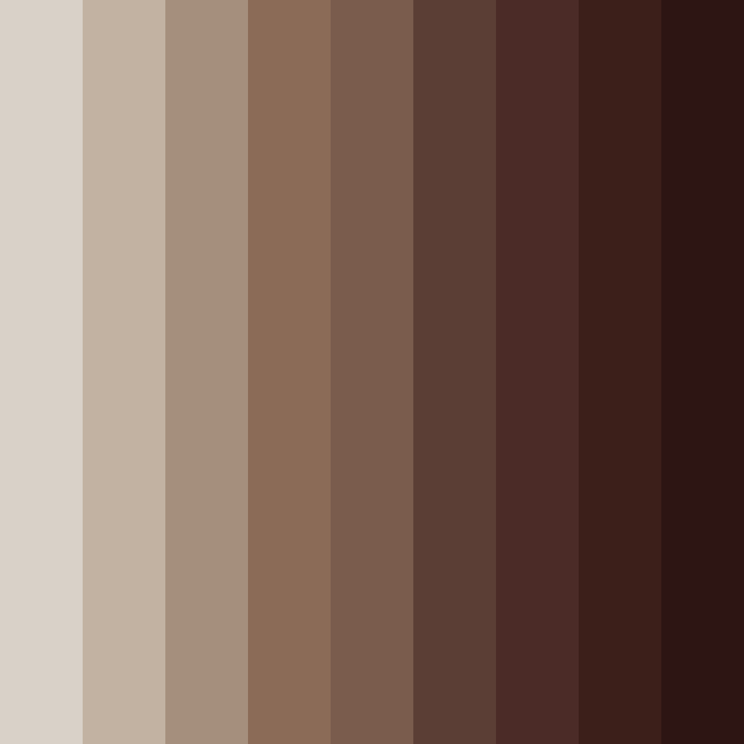 Download brownish-gray shades color palette PNG image (square)