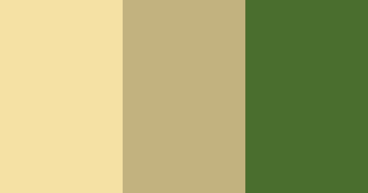 Download honeyed forest whisper color palette PNG image (landscape)