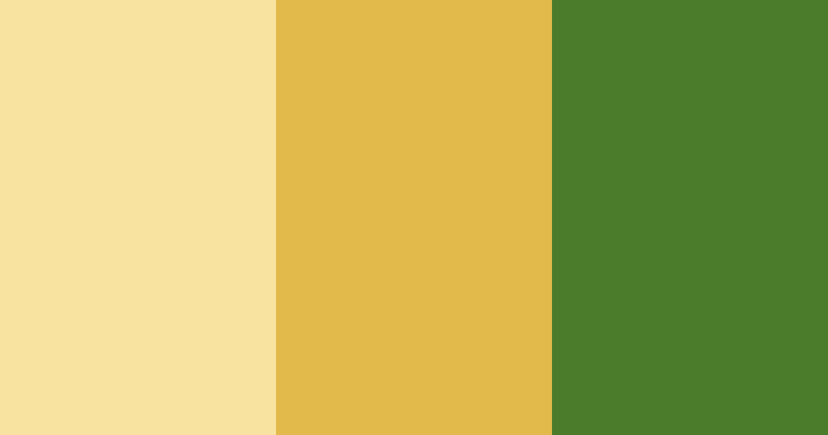 Download deep green honey color palette PNG image (landscape)