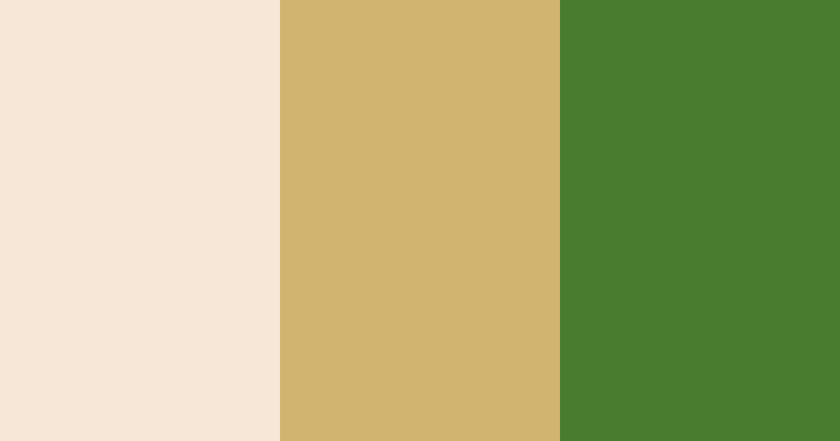 Download deep green honey color palette PNG image (landscape)