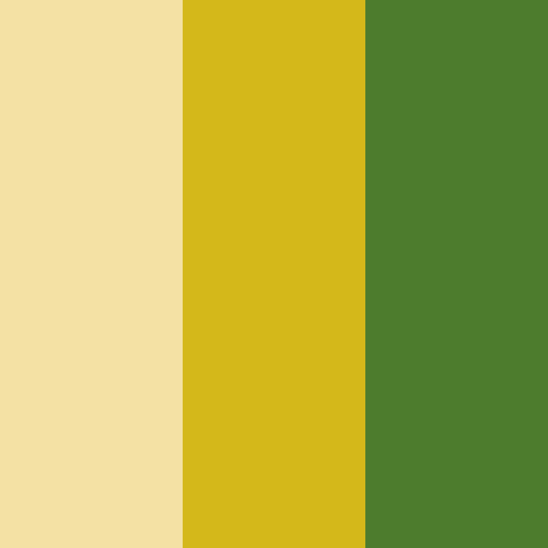 Download honeyed grove color palette PNG image (square)