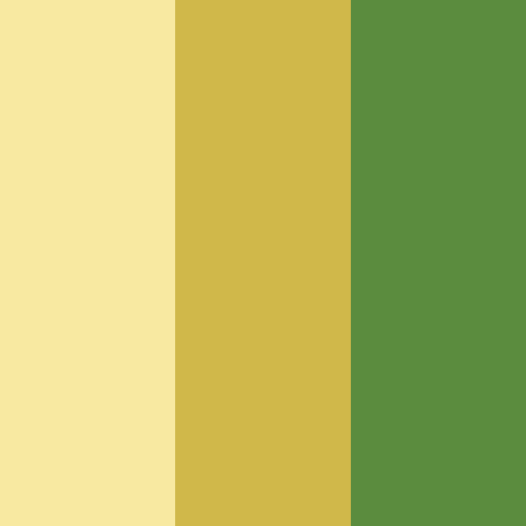 Download golden green color palette PNG image (square)