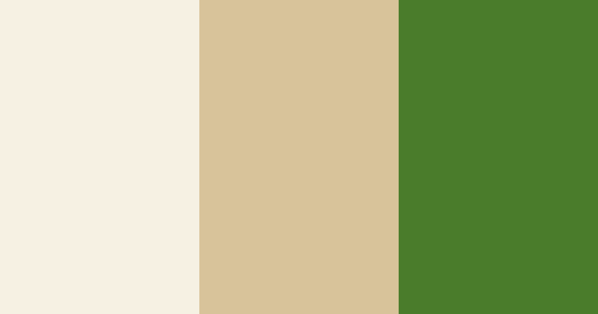 Download honeyed verdancy color palette PNG image (landscape)