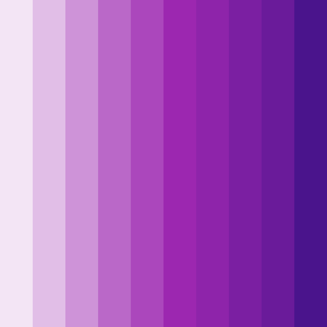 Download dreamy orchid hues color palette PNG image (square)