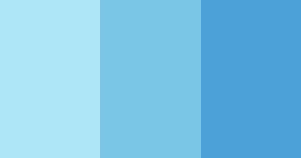 Download light blue rain color palette PNG image (landscape)