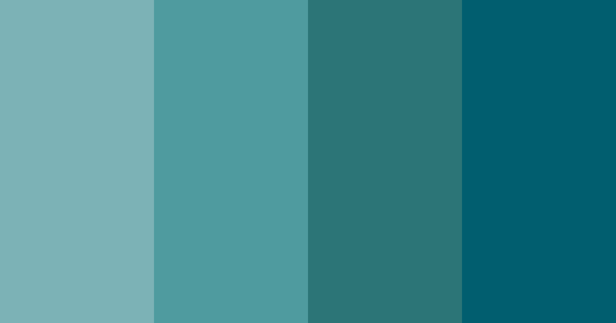Download teal depths color palette PNG image (landscape)