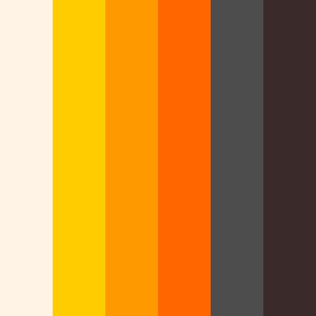 Download warm red color palette PNG image (square)