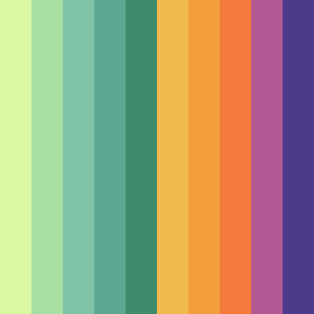 Download goblin green adventure color palette PNG image (square)