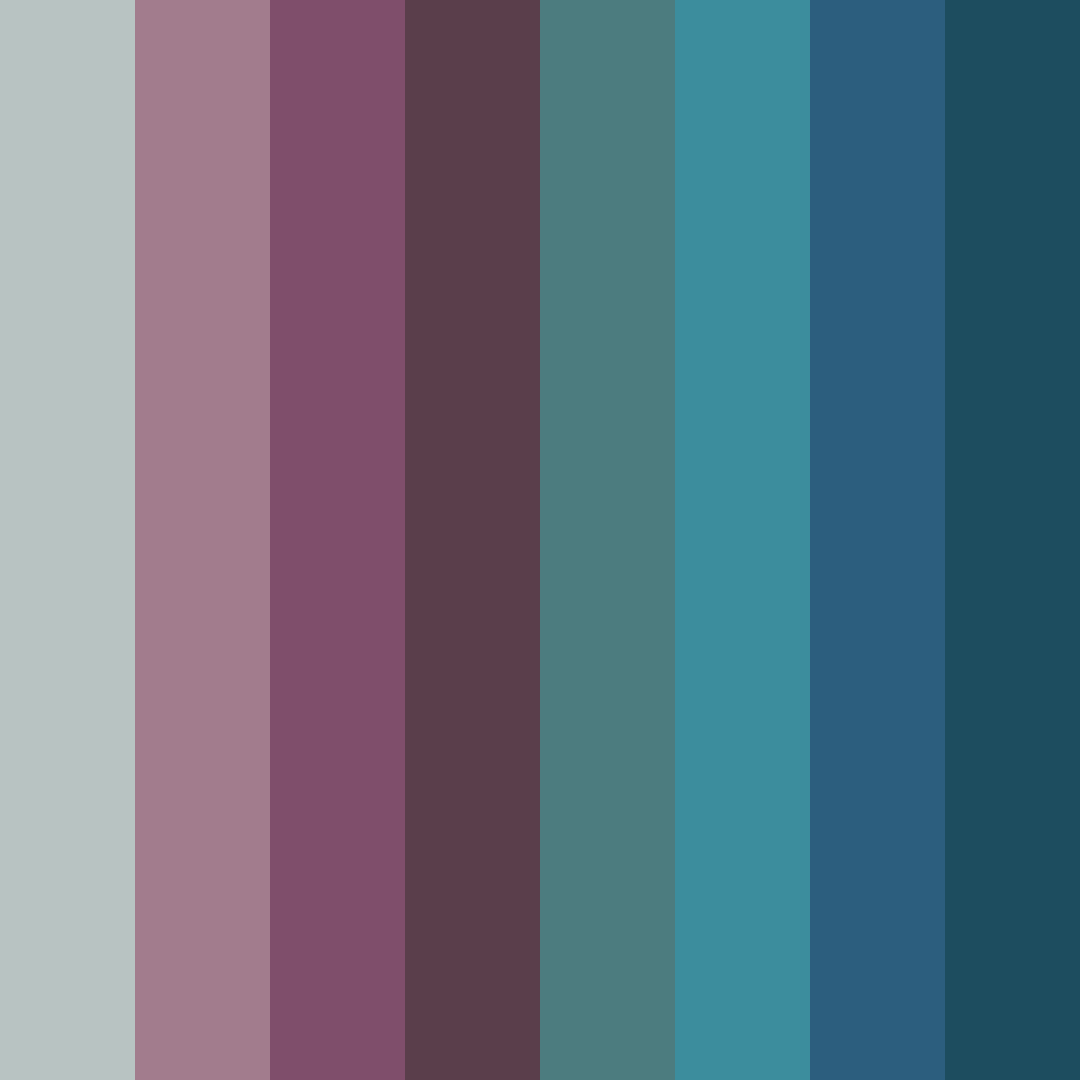 Download copper and purple tones color palette PNG image (square)