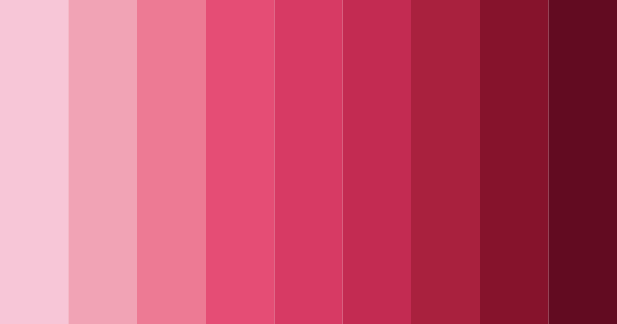 Download galactic gyaru glamour color palette PNG image (landscape)