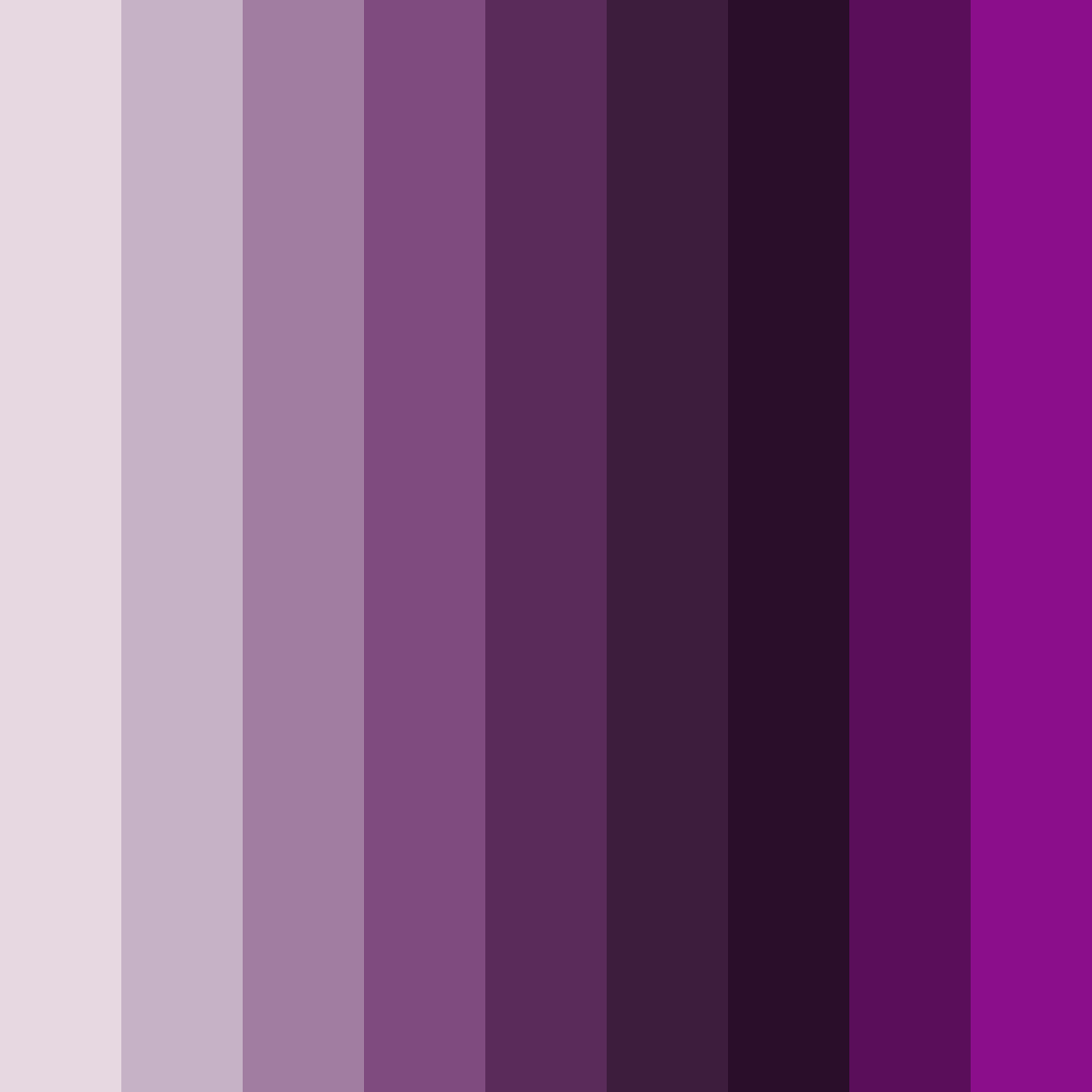 Download eggplant elegance color palette PNG image (square)