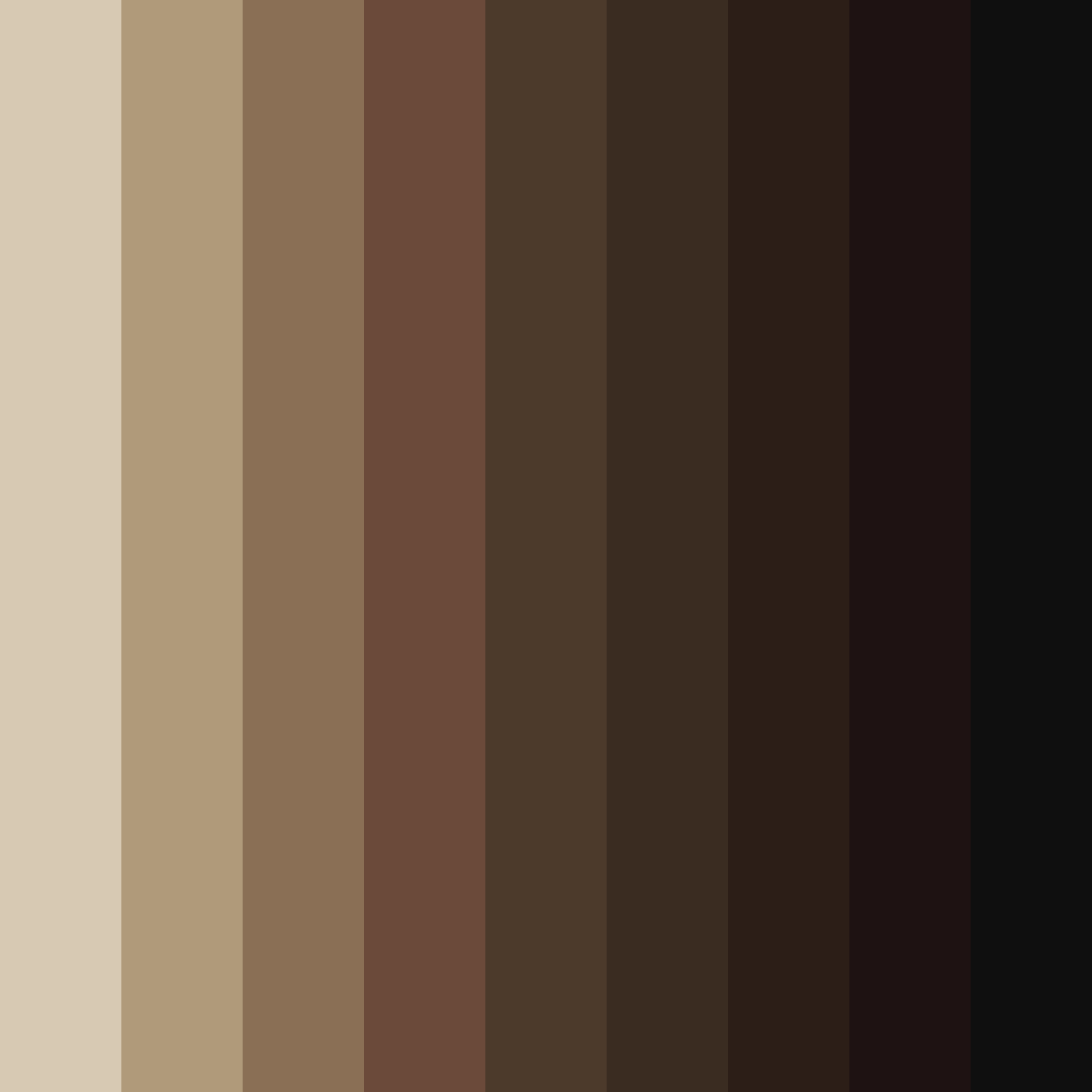 Download grayish brown earth color palette PNG image (square)