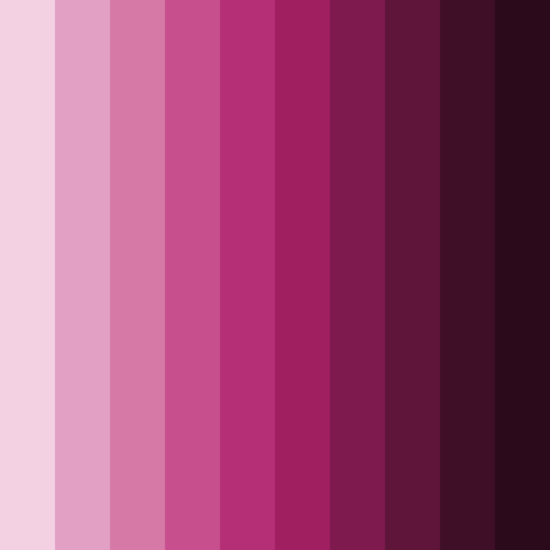 Download magenta dream color palette PNG image (square)