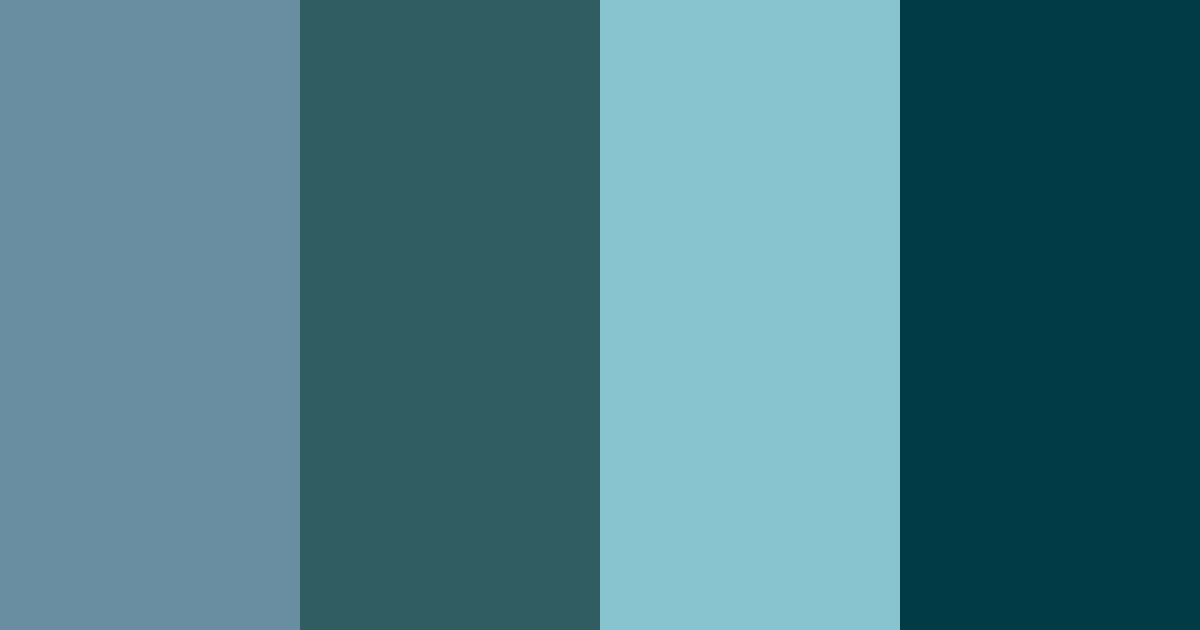 Download ocean depths color palette PNG image (landscape)