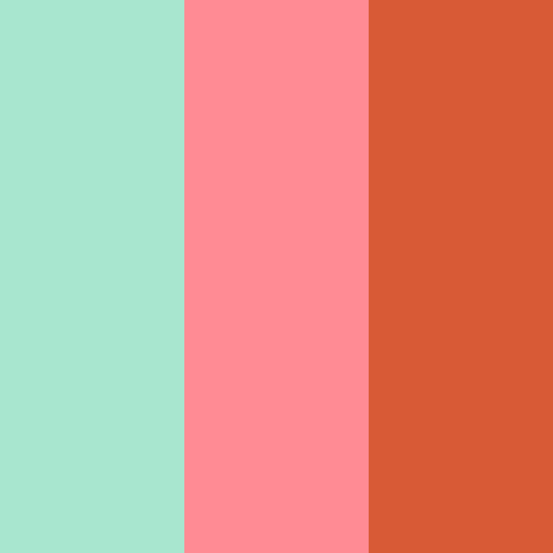 Download festive harmony color palette PNG image (square)