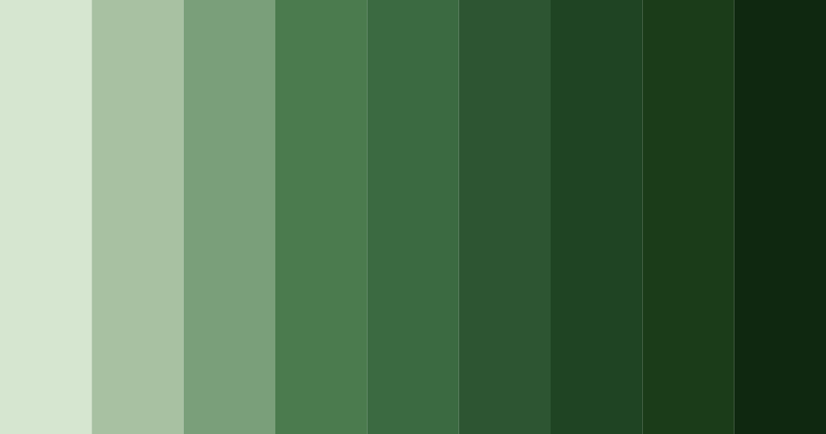 Download whispering woods color palette PNG image (landscape)
