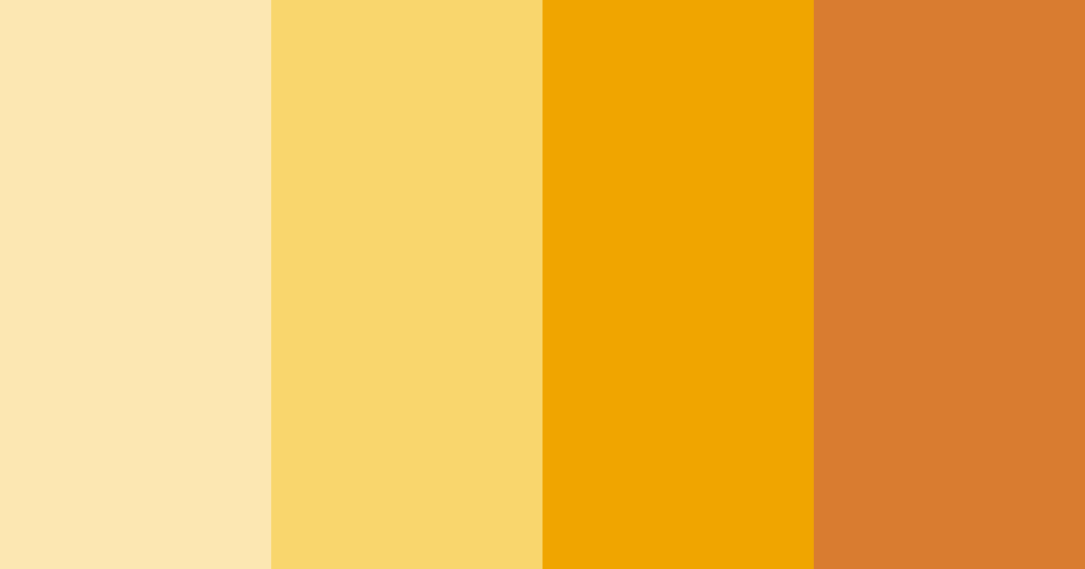 Download sunny harvest color palette PNG image (landscape)