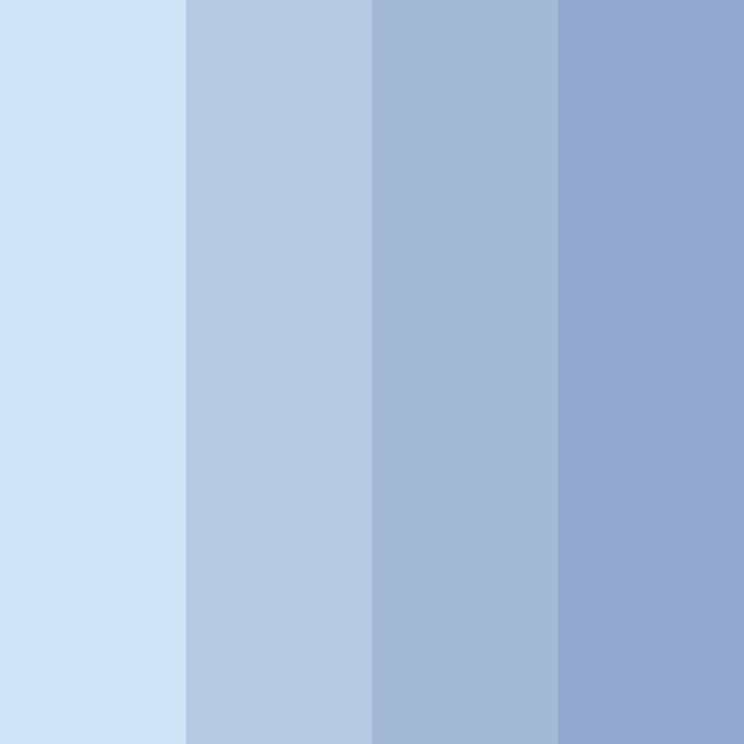 Download blue tranquility color palette PNG image (square)