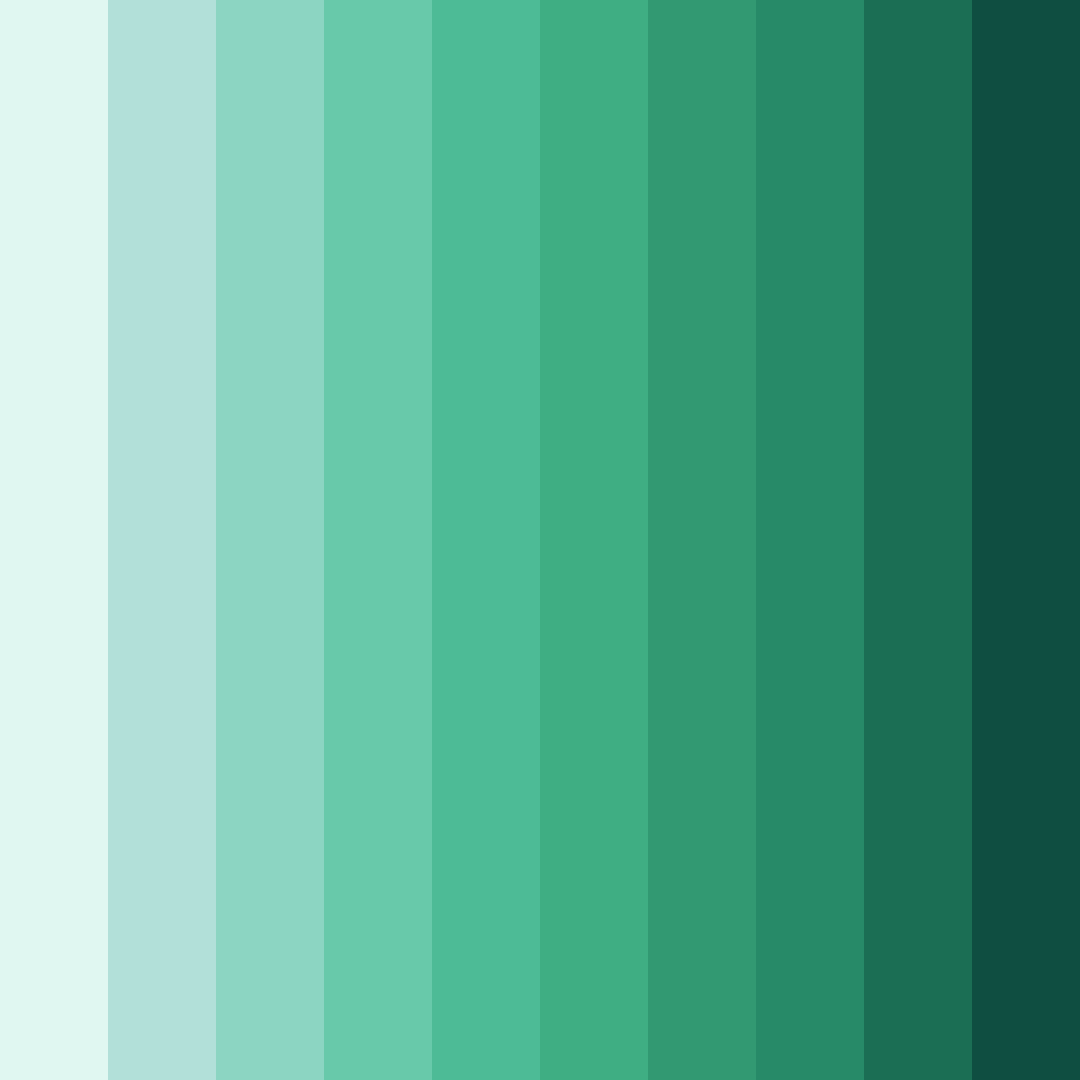 Download teal cream color palette PNG image (square)