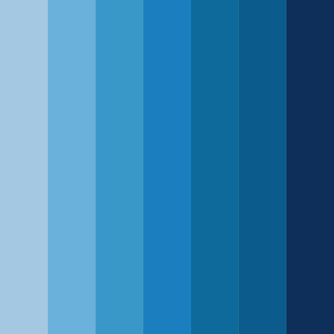 Download deep ocean serenade color palette PNG image (square)