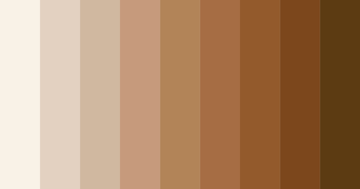 Download brown paper color palette PNG image (landscape)