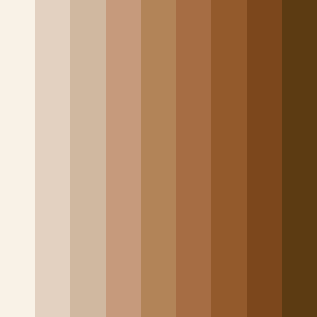 Download brown paper color palette PNG image (square)