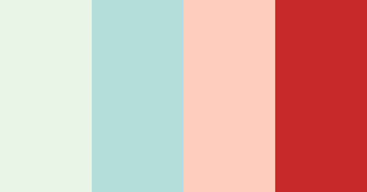 Download festive harmony color palette PNG image (landscape)