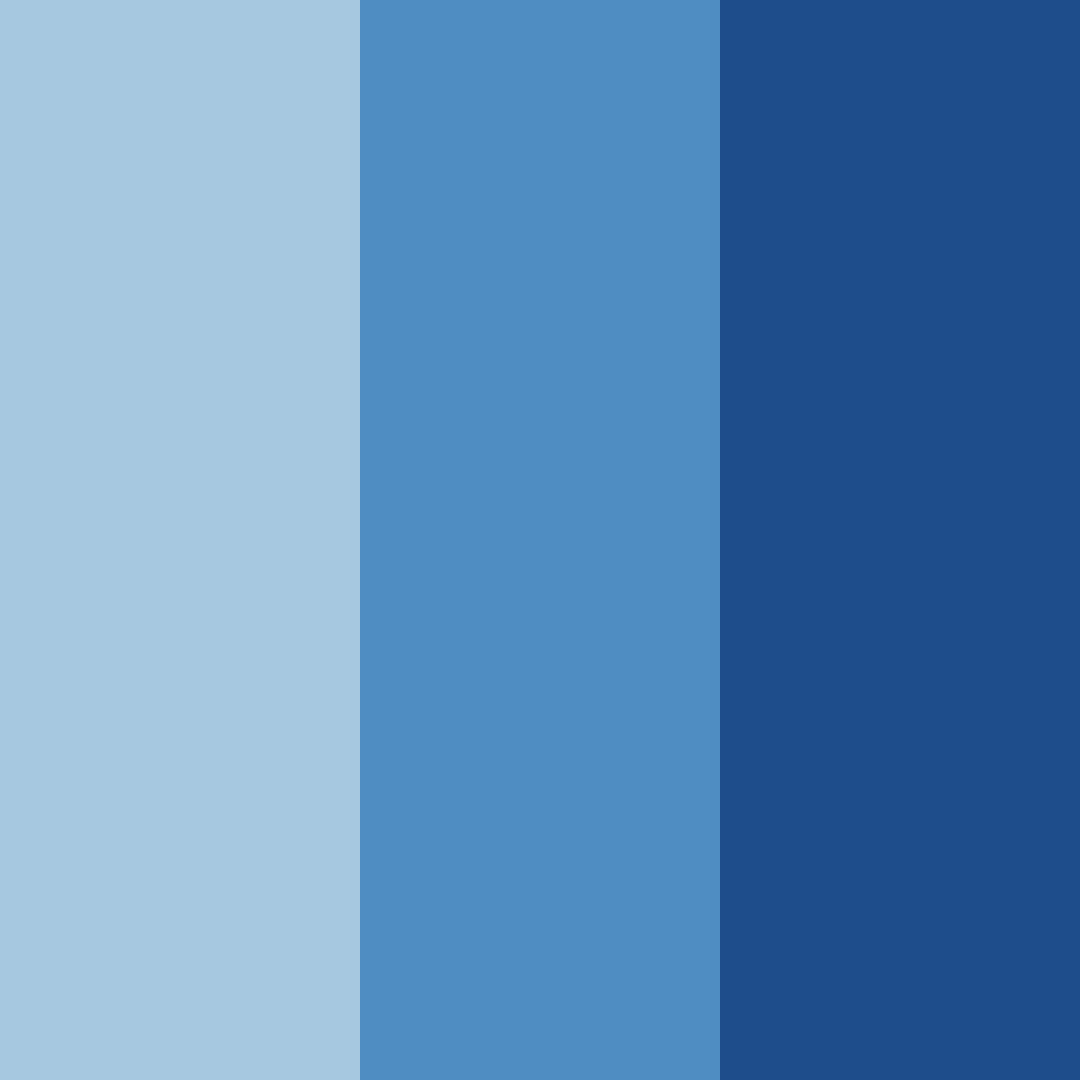 Shades of Navy Color Palette - ColorDrop